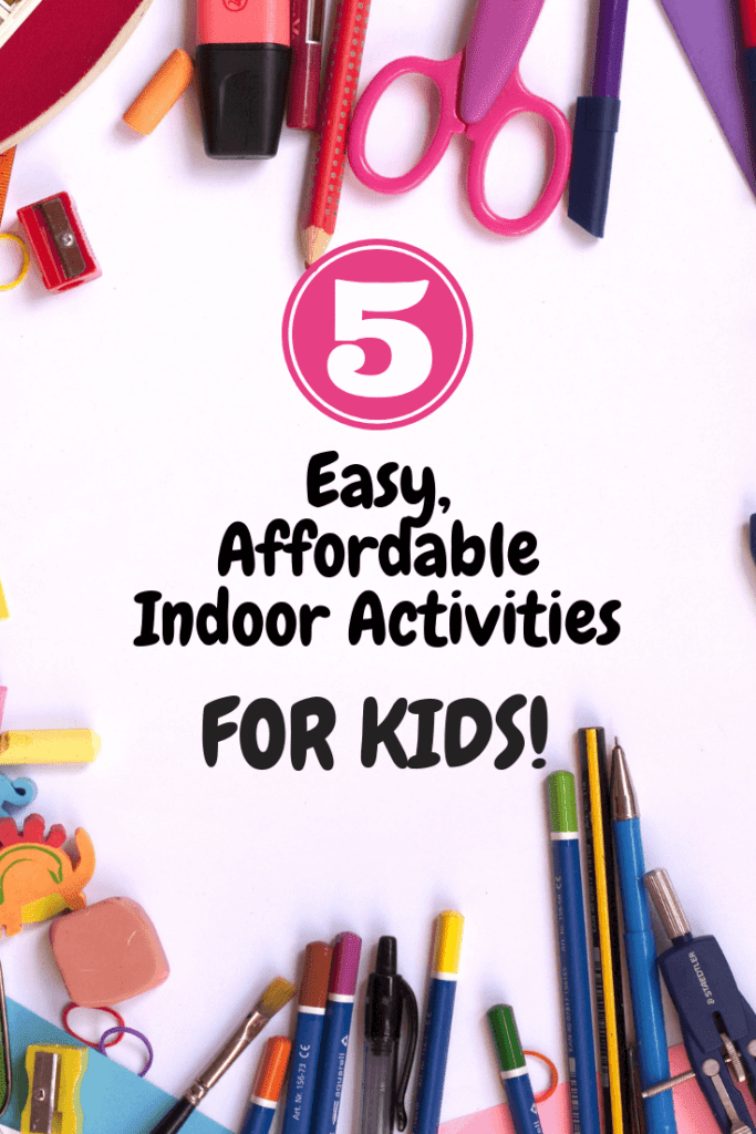 indoor activities for kids, easy indoor activities for kids, art activities for kids, creative indoor activities for kids