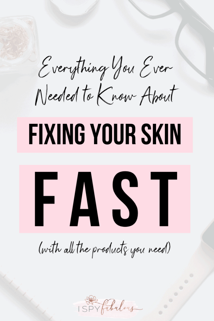 fix skin issues like dry skin, dull skin, acne, breakouts, and dark undereye circles