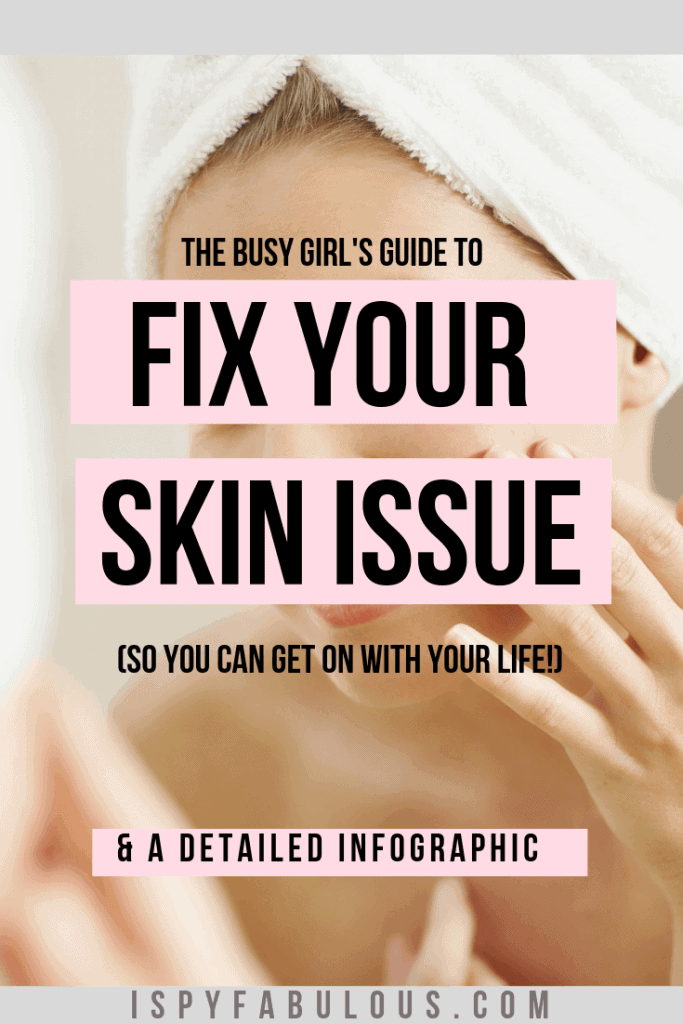 fix skin issues like dry skin, dull skin, acne, breakouts, and dark undereye circles