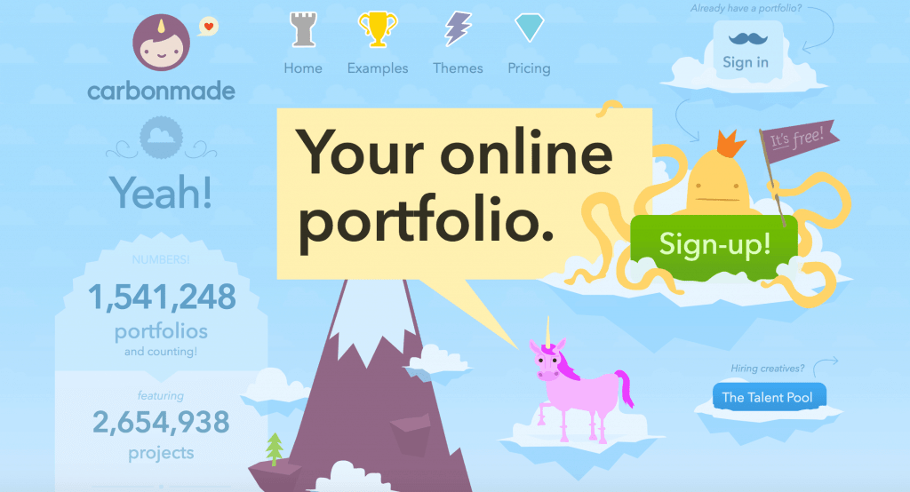 carbonmade-online-portfolio