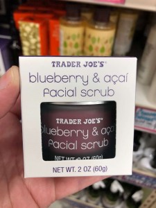 Trader Joe's facial scrub