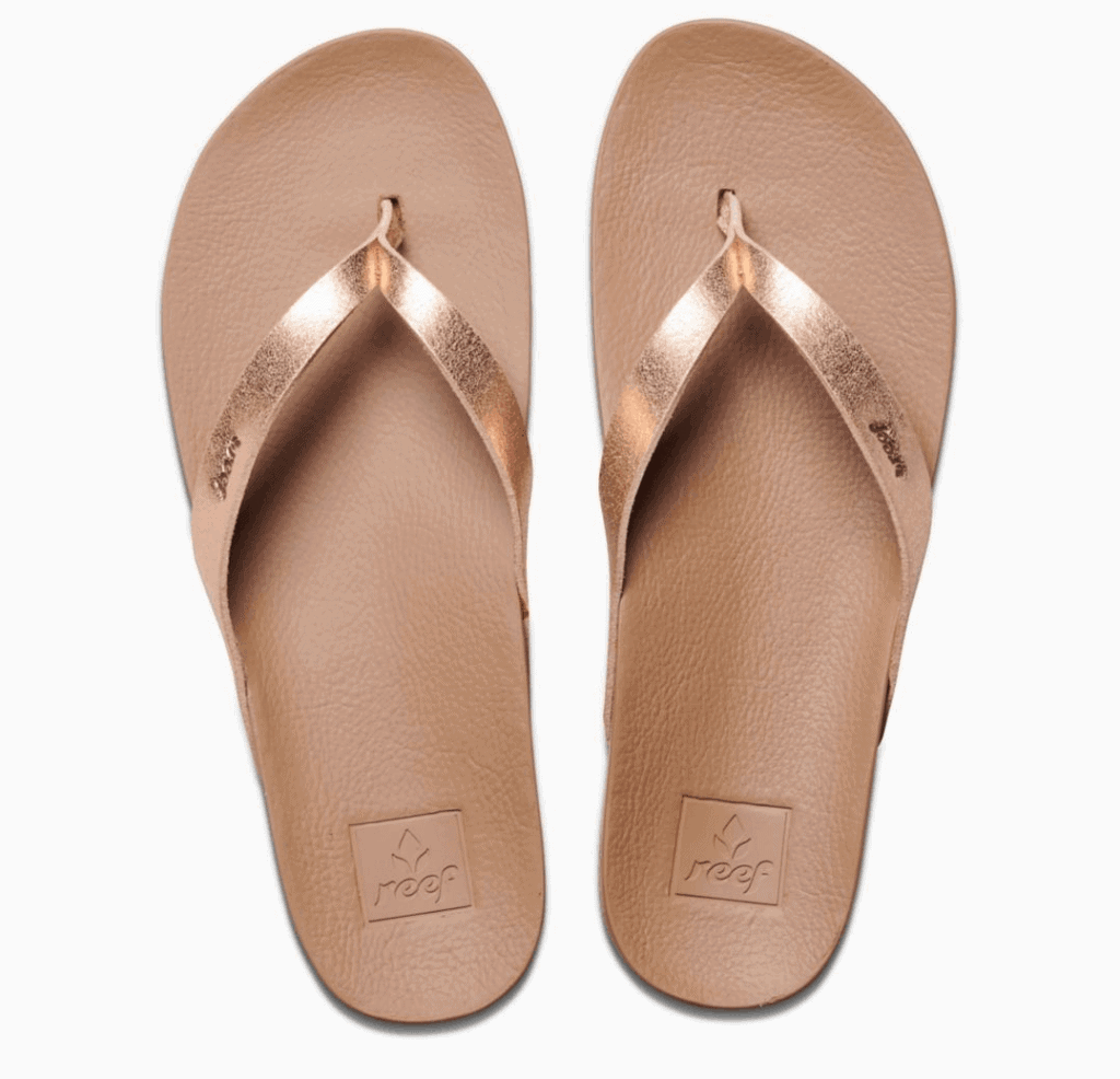 comfortable-flip-flops-reef-cushion-sandal-in-rose-gold