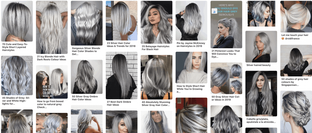 silver-hair-images, silver-hair-highlights, silver-hair-inspiration, silver-hair-ombre