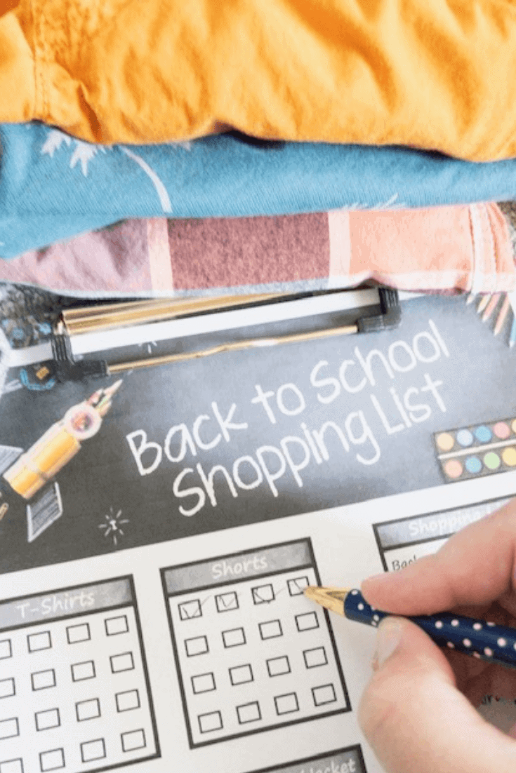 Back-to-School Clothes Shopping 101: How To Know What You Need & a Free Printable!