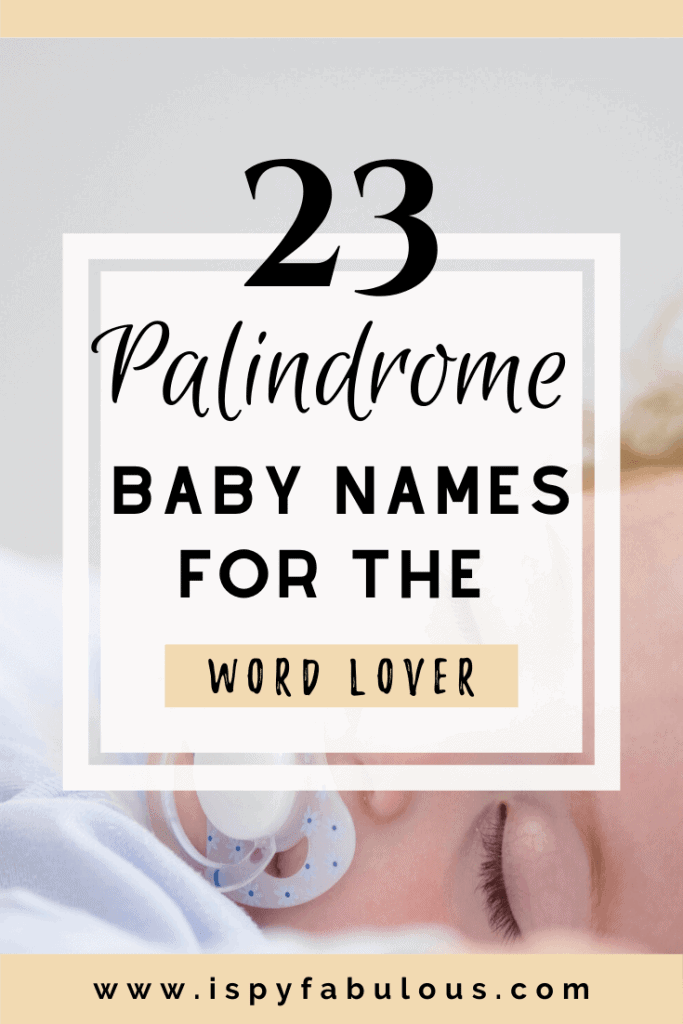 palindrome names