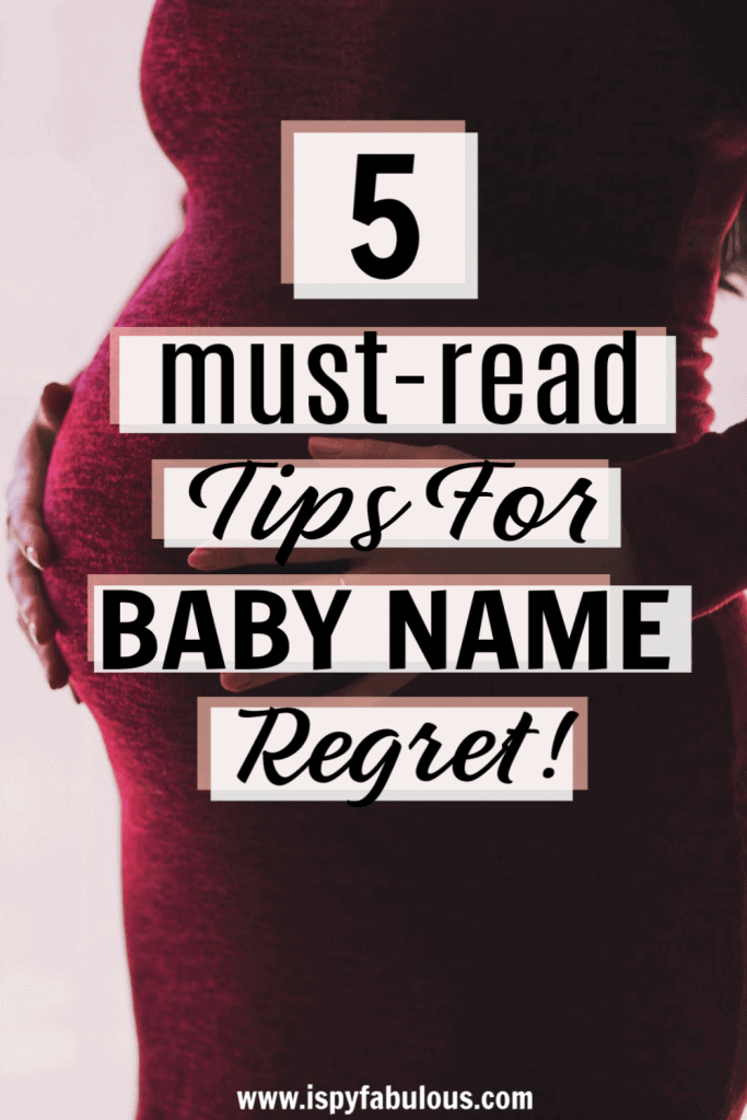 baby name regret