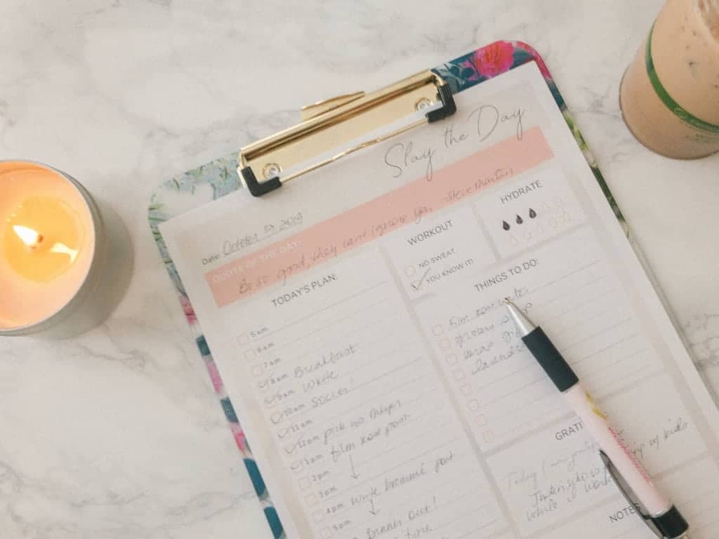 free daily planner printable
