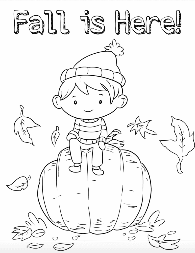 Thanksgiving Coloring Pages