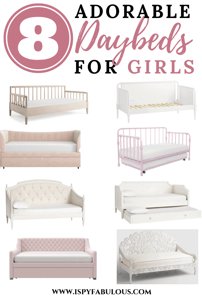 8 Adorable Twin Daybeds for Little Girls! I Spy Fabulous