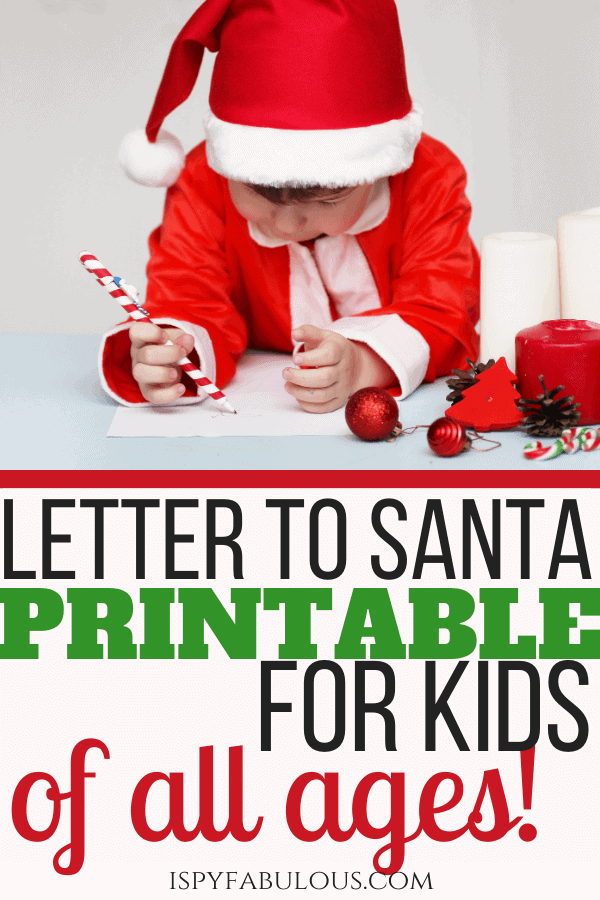 7 Free Printable Letters To Santa The Mum Educates