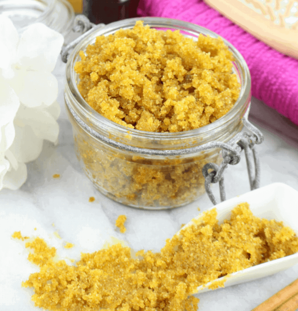 homemade body scrub