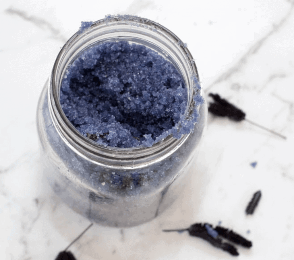 homemade body scrub