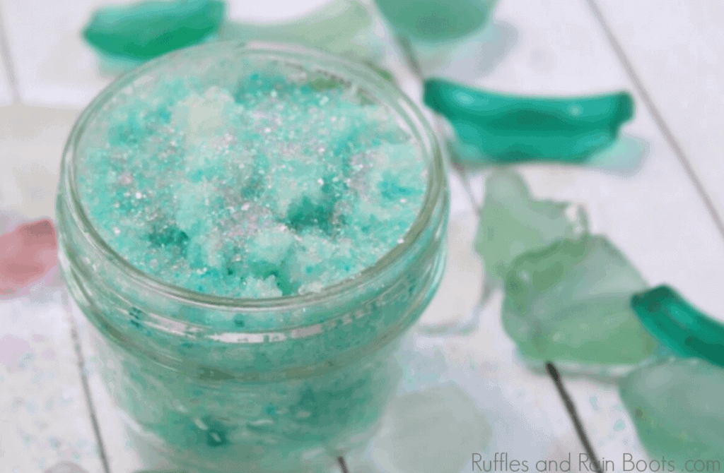 homemade body scrub