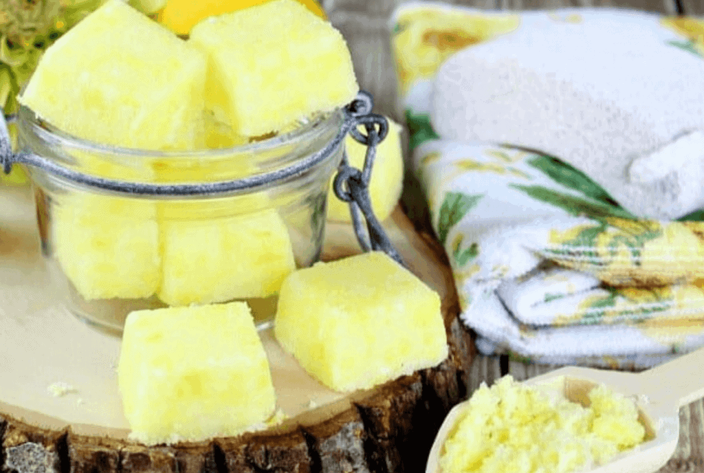 homemade body scrub