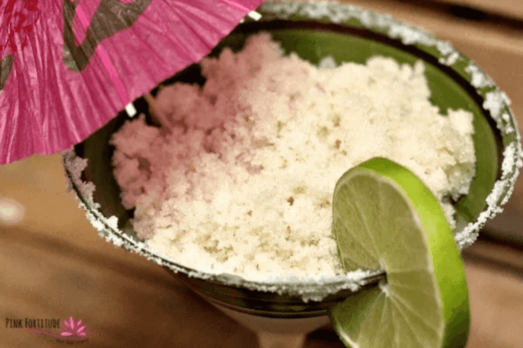 homemade body scrub