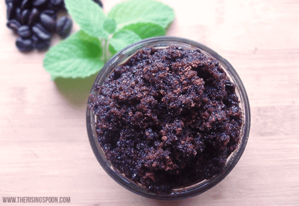 homemade body scrub