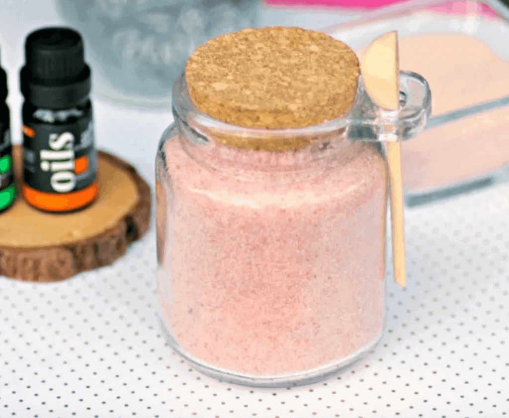 homemade body scrub