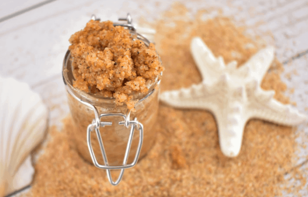 homemade body scrub