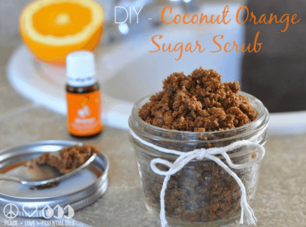 homemade body scrub