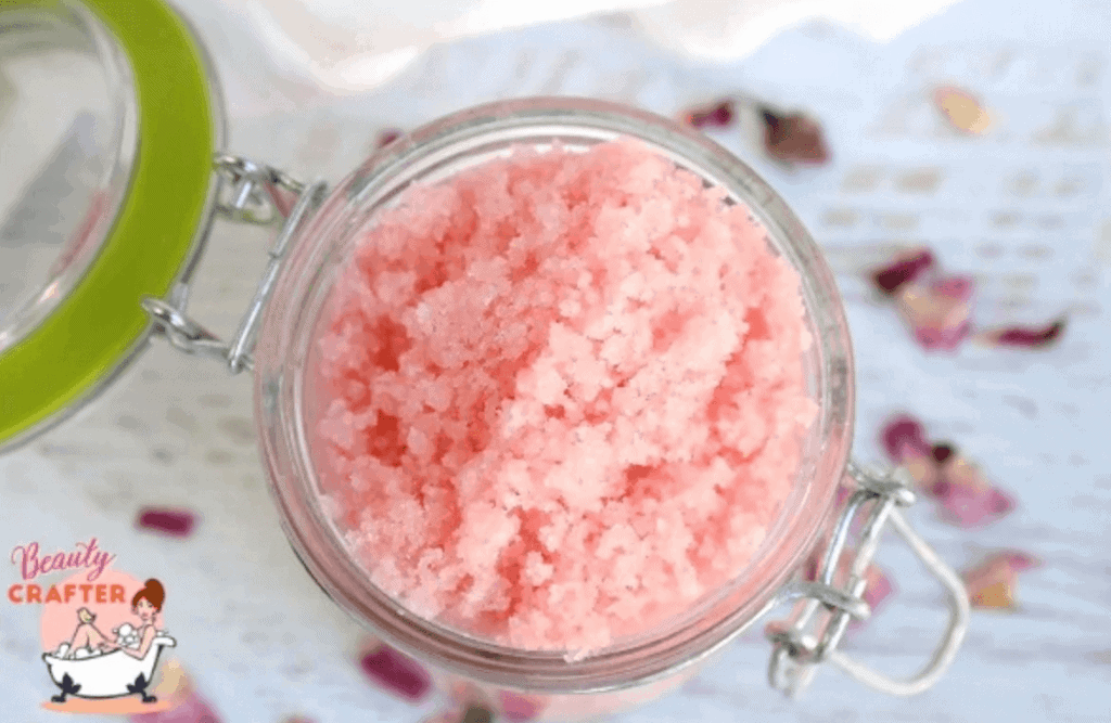 homemade body scrub