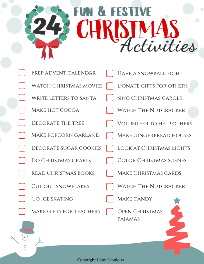 christmas printables