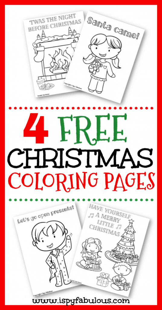 christmas coloring pages