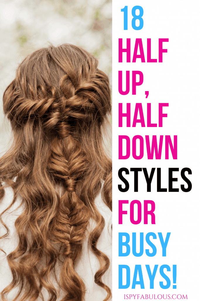 half up half down hairstyles