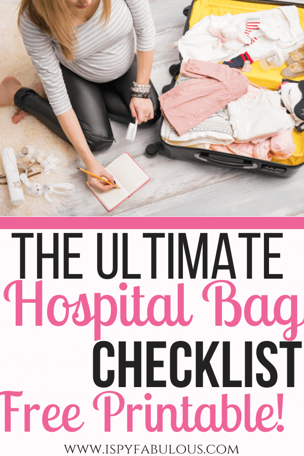 hospital bag checklist