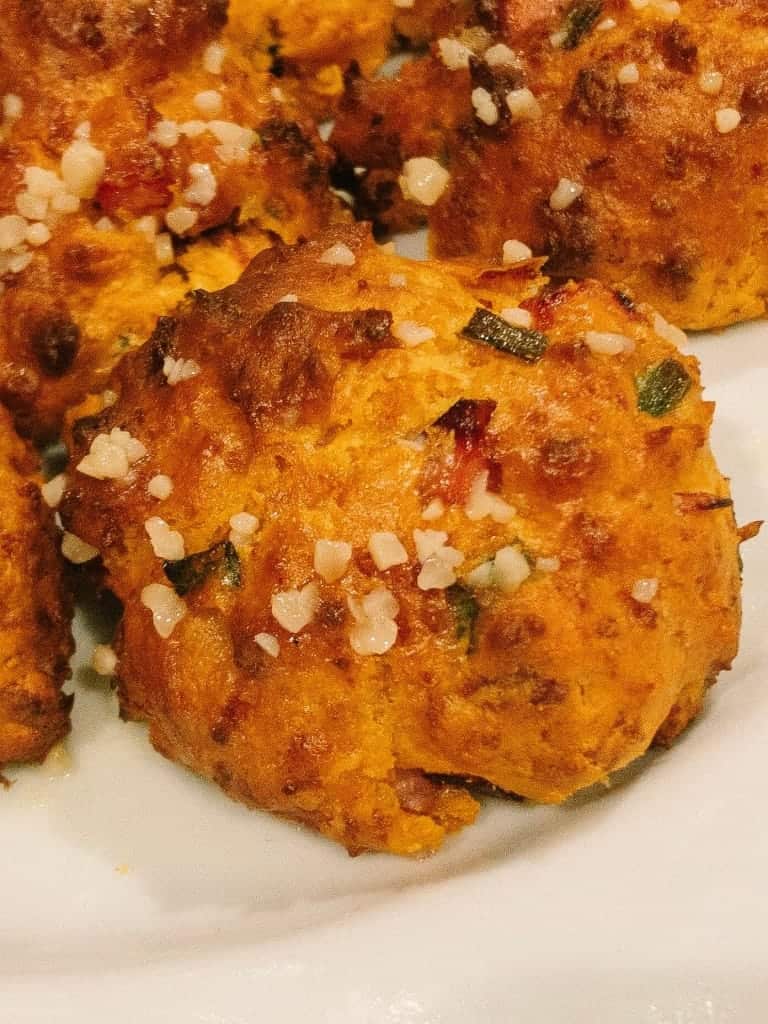 Delicious, Flaky, Ham & Cheese Biscuits in the Air Fryer! I Spy Fabulous