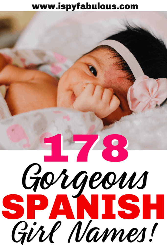 spanish girl names