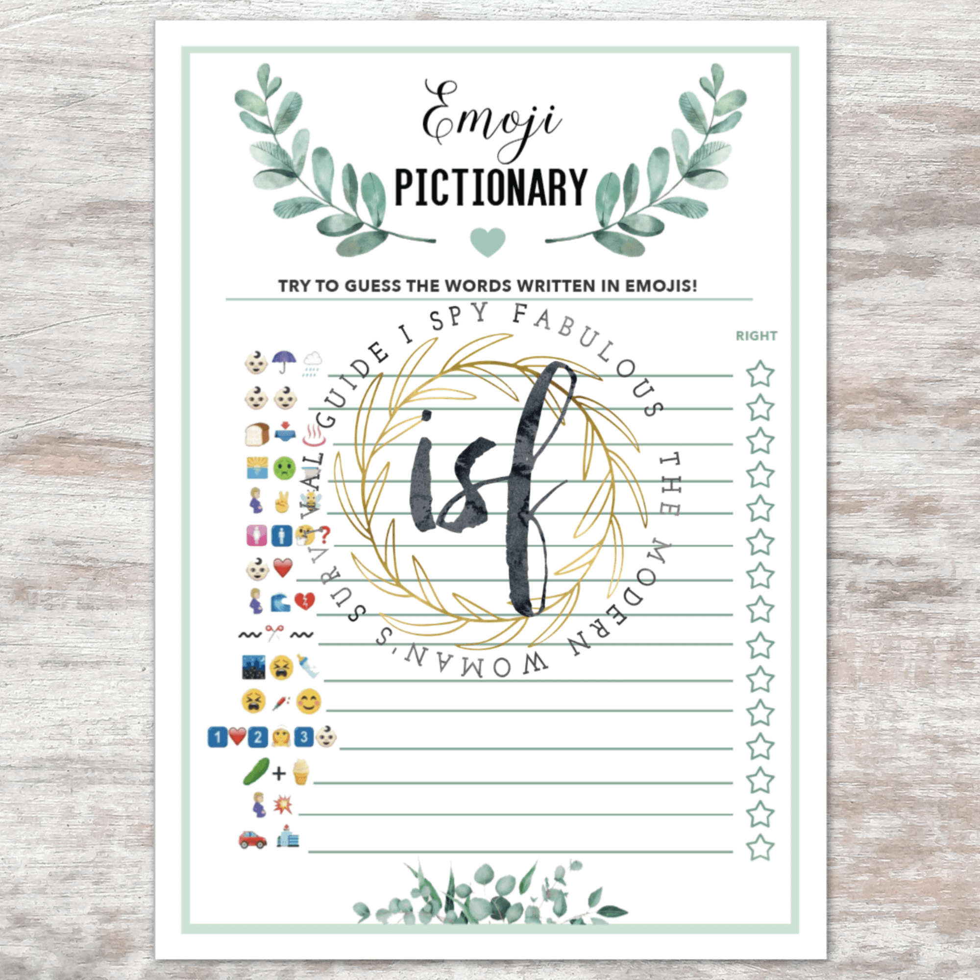 baby shower emoji pictionary game printable for baby showers i spy fabulous