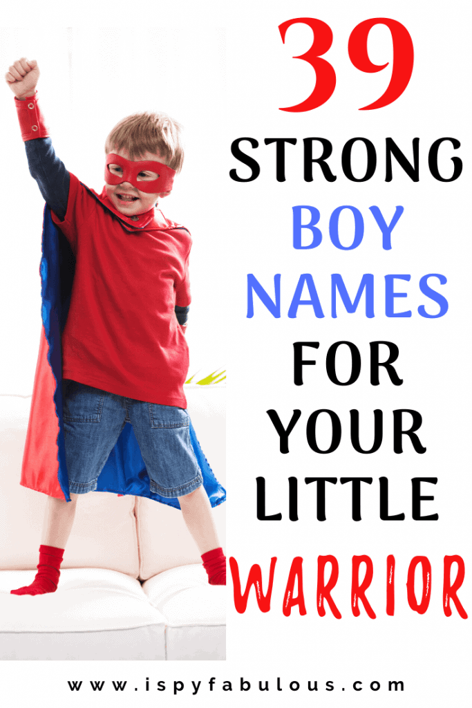 strong boy names