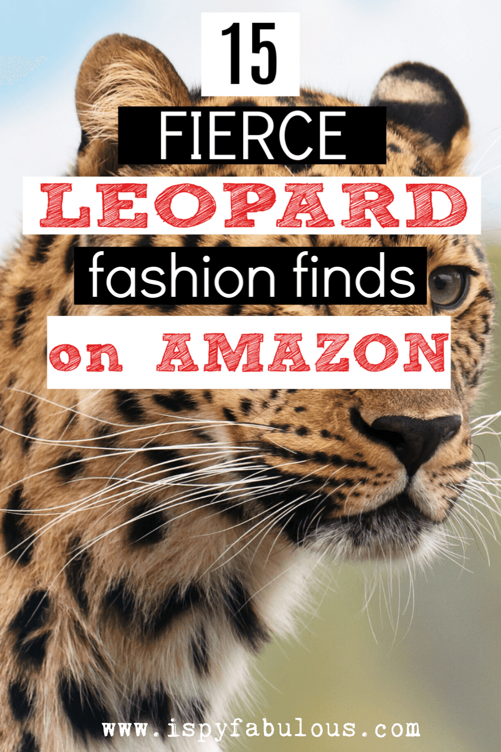 15 Fierce Leopard Print Fashion Finds on Amazon! - I Spy Fabulous