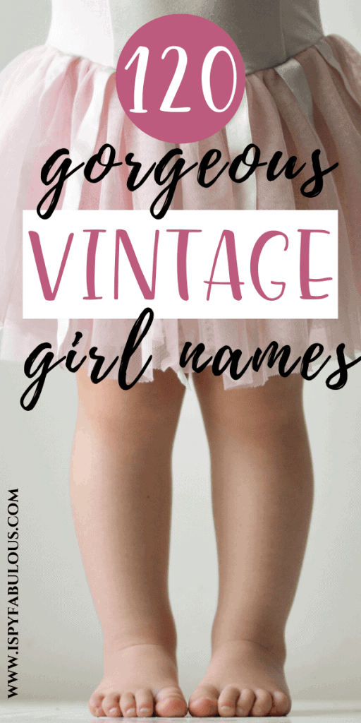 vintage girl names