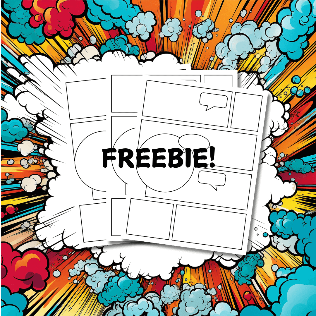 free comic book page