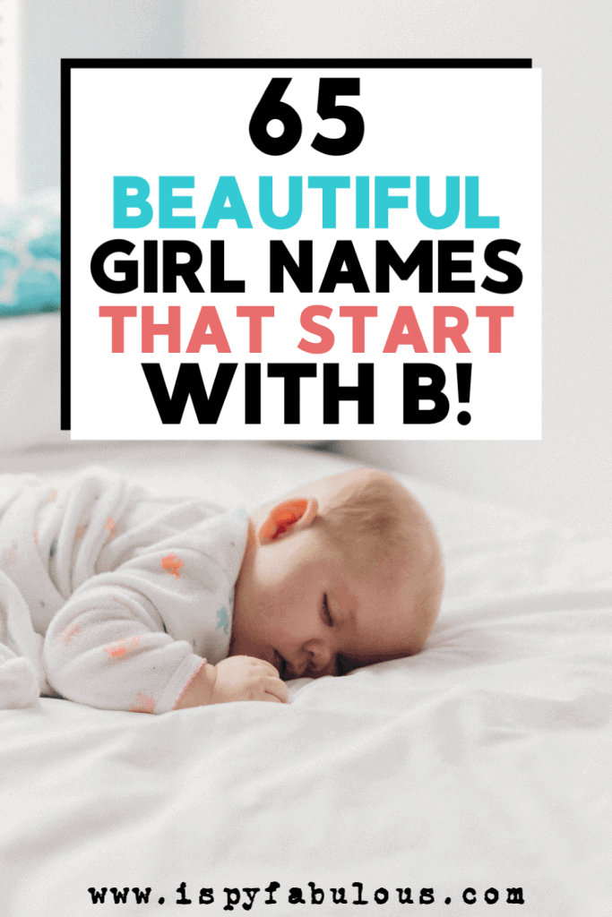 girl names that start with b