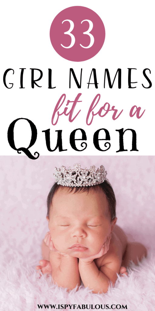 girl names that mean queen, badass girl names