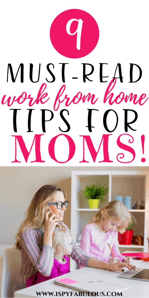 how to work from home with kids