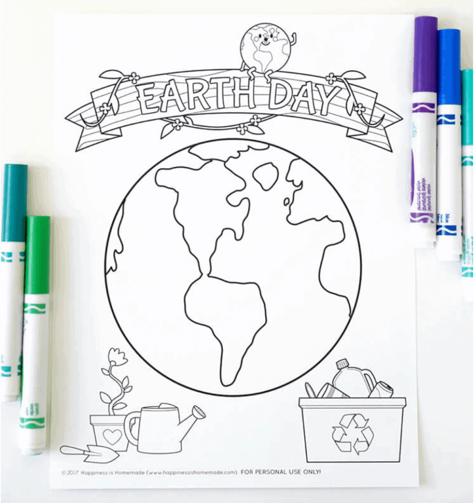 earth day activities for kids