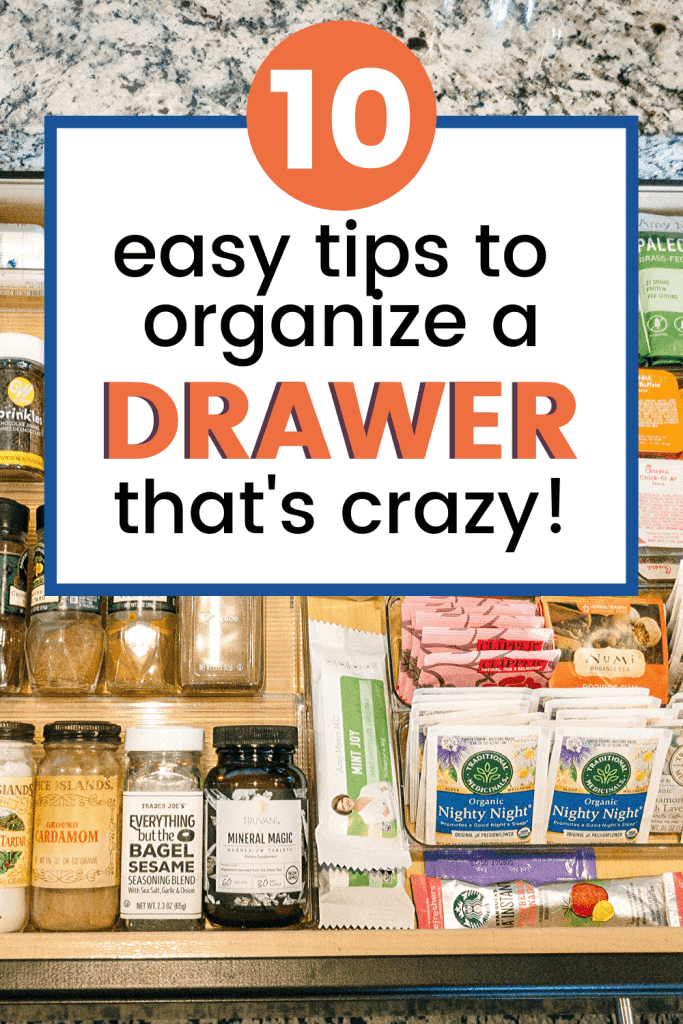 how to organize a kitchen drawer