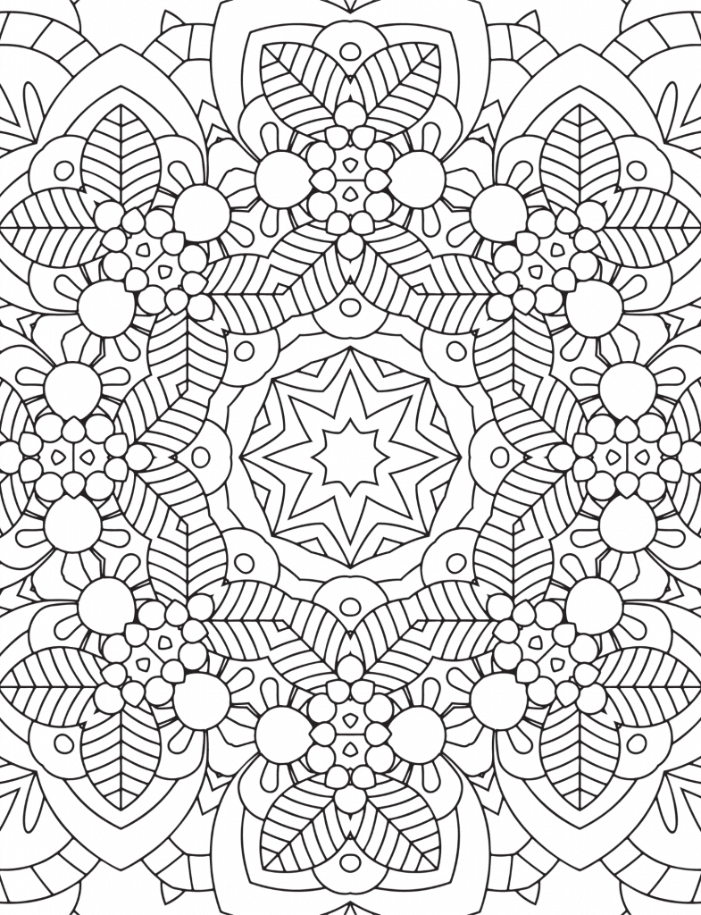 adult coloring pages