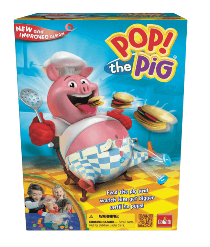 best board games for young kids, pop the pig