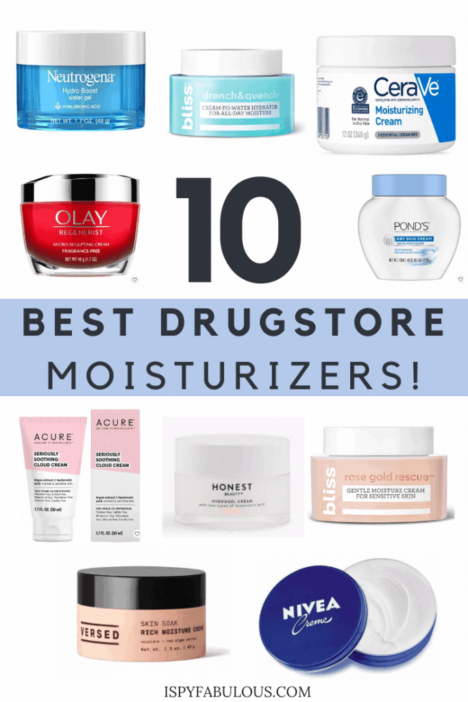 drugstore moisturizer