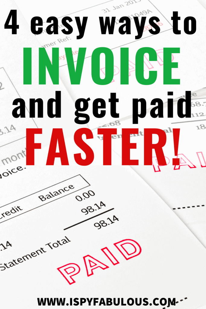 how to invoice