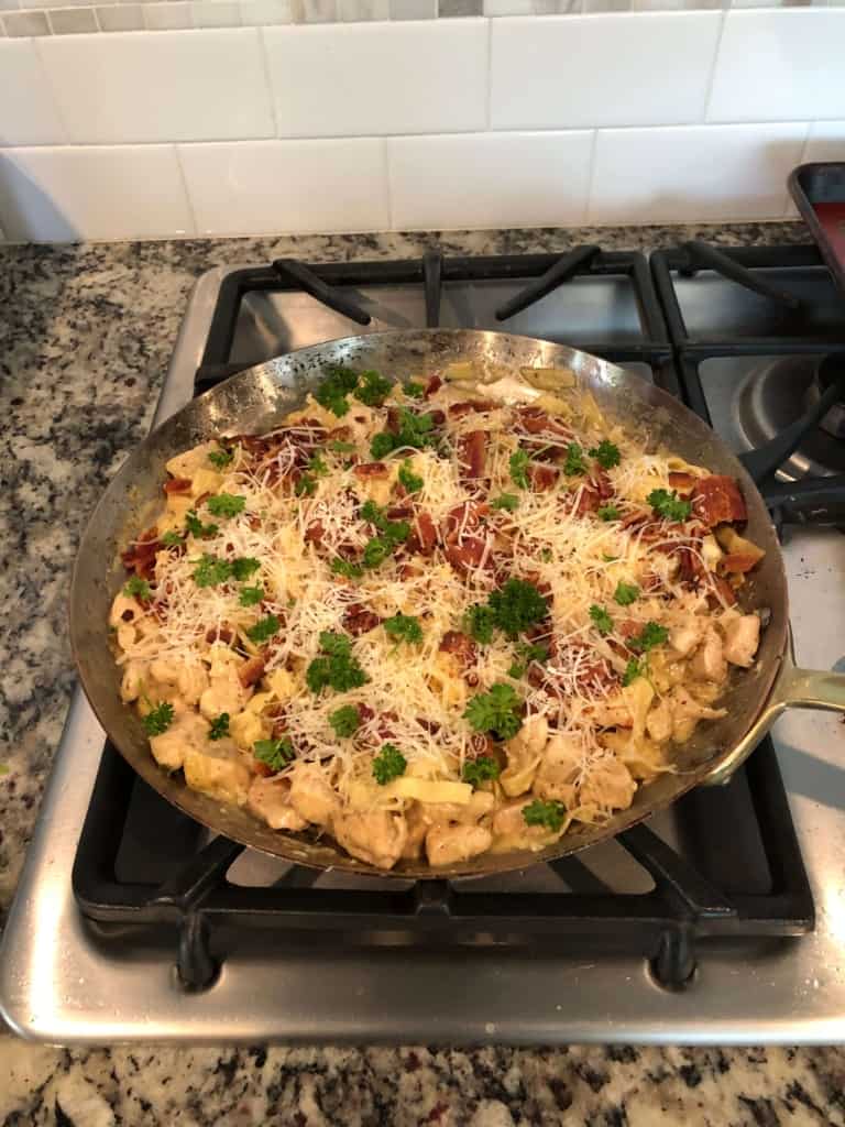 chicken carbonara