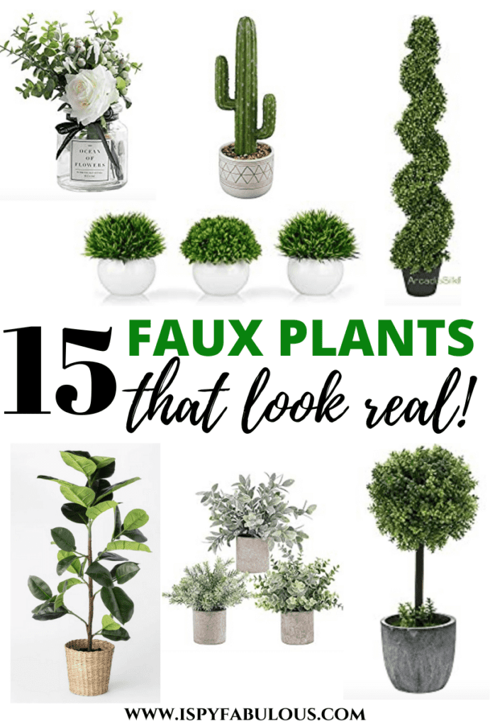 faux plants