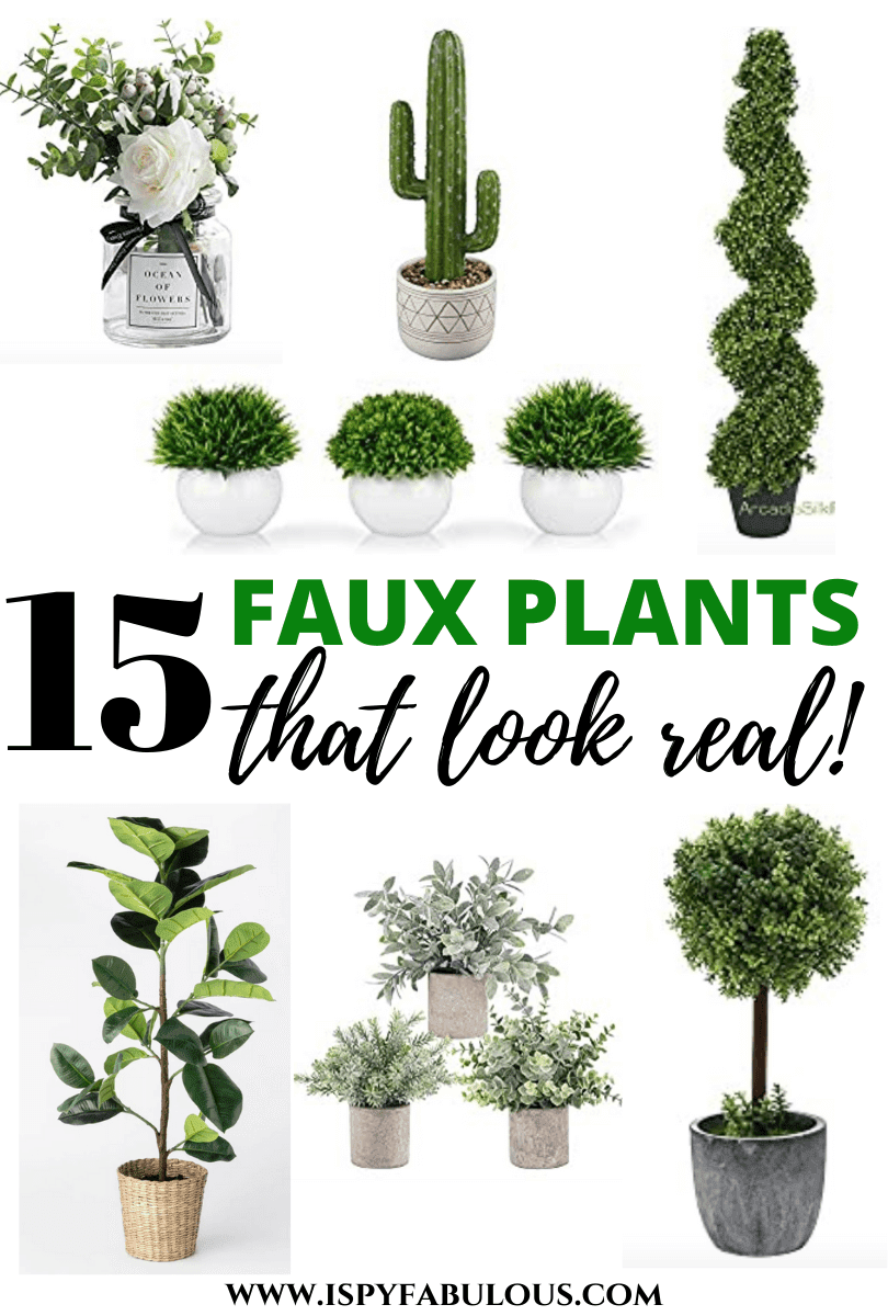15 Best Faux Plants to Freshen Up Your Space Without the Maintenance!