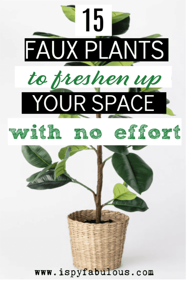 15 Best Faux Plants to Freshen Up Your Space Without the Maintenance