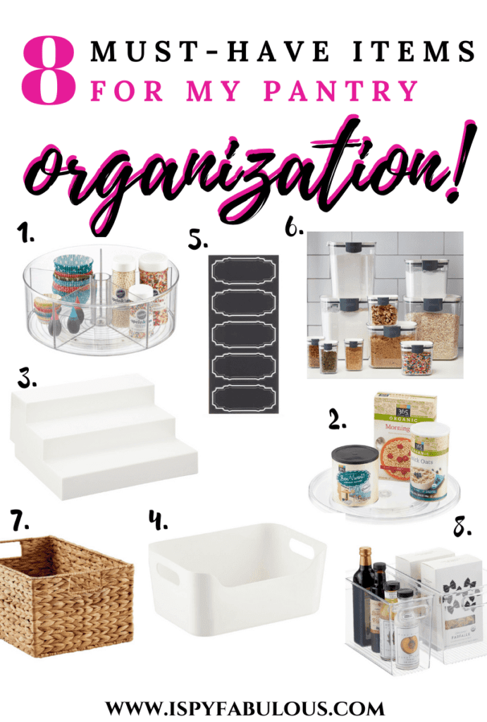 pantry organization