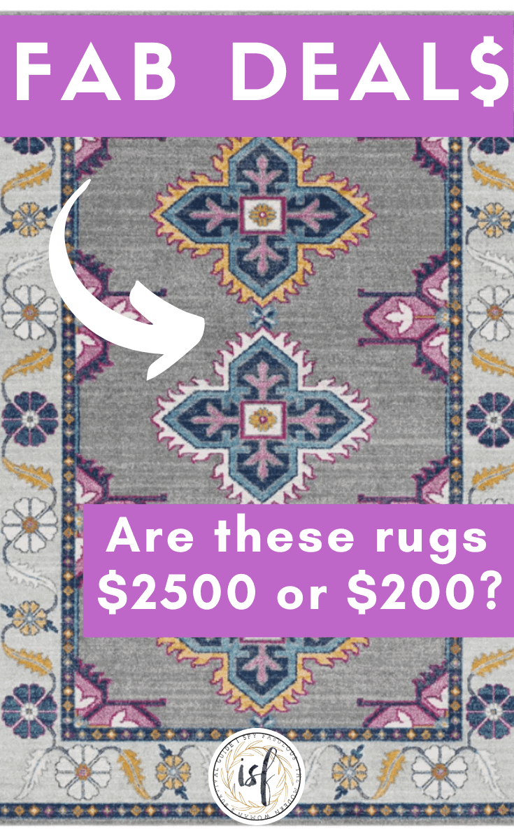 5 Caitlin Wilson Rug Copycats That Will Make You Do a Double Take!